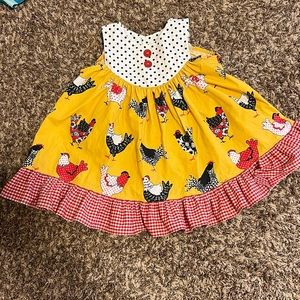 Eleanor Rose size 2 chicken dress